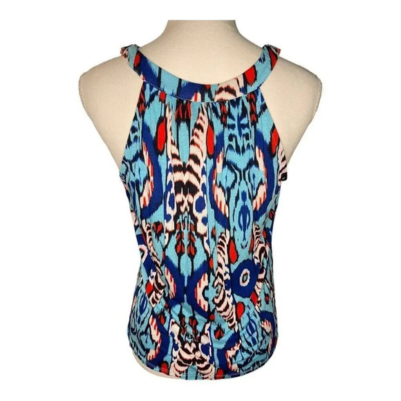 INC international concepts women’s medium tribal tank beaded neckline - Picture 3 of 4